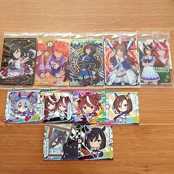 【A193】ウマ娘　ウエハース　カード、シール　632枚大量まとめ売り Amazon.co.jp: ウマ娘 ウエハース カード シール セット : おもちゃ
